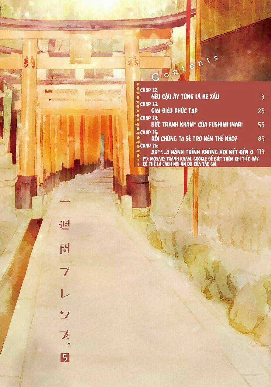 One Week Friends Dst Chapter 22 trang 3