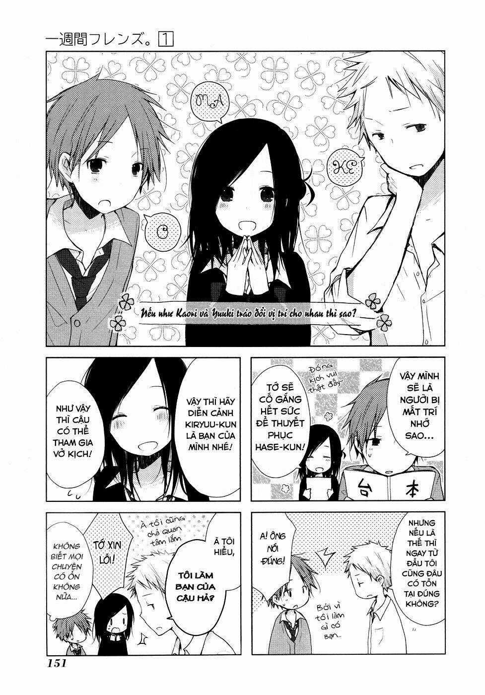 One Week Friends Chapter 3.5 trang 1