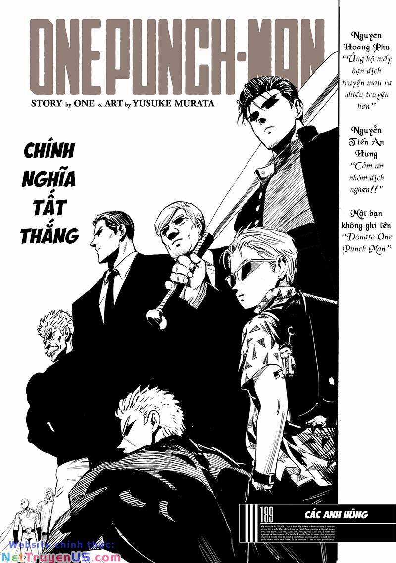 Onepunch Man Chapter 238 trang 1