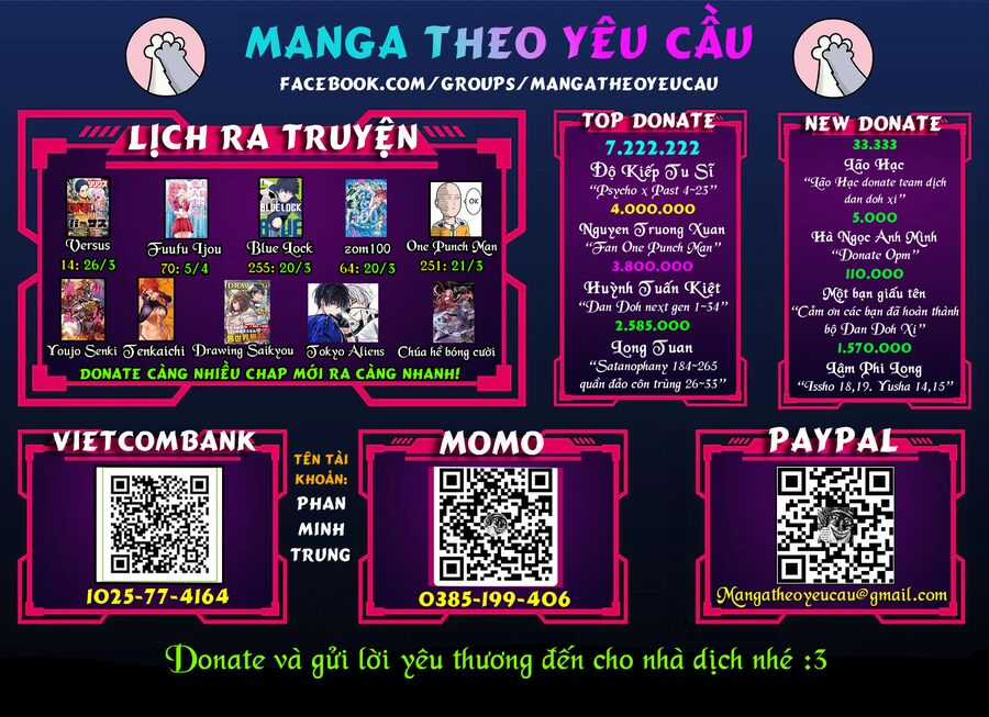 Onepunch Man Chapter 250 trang 1