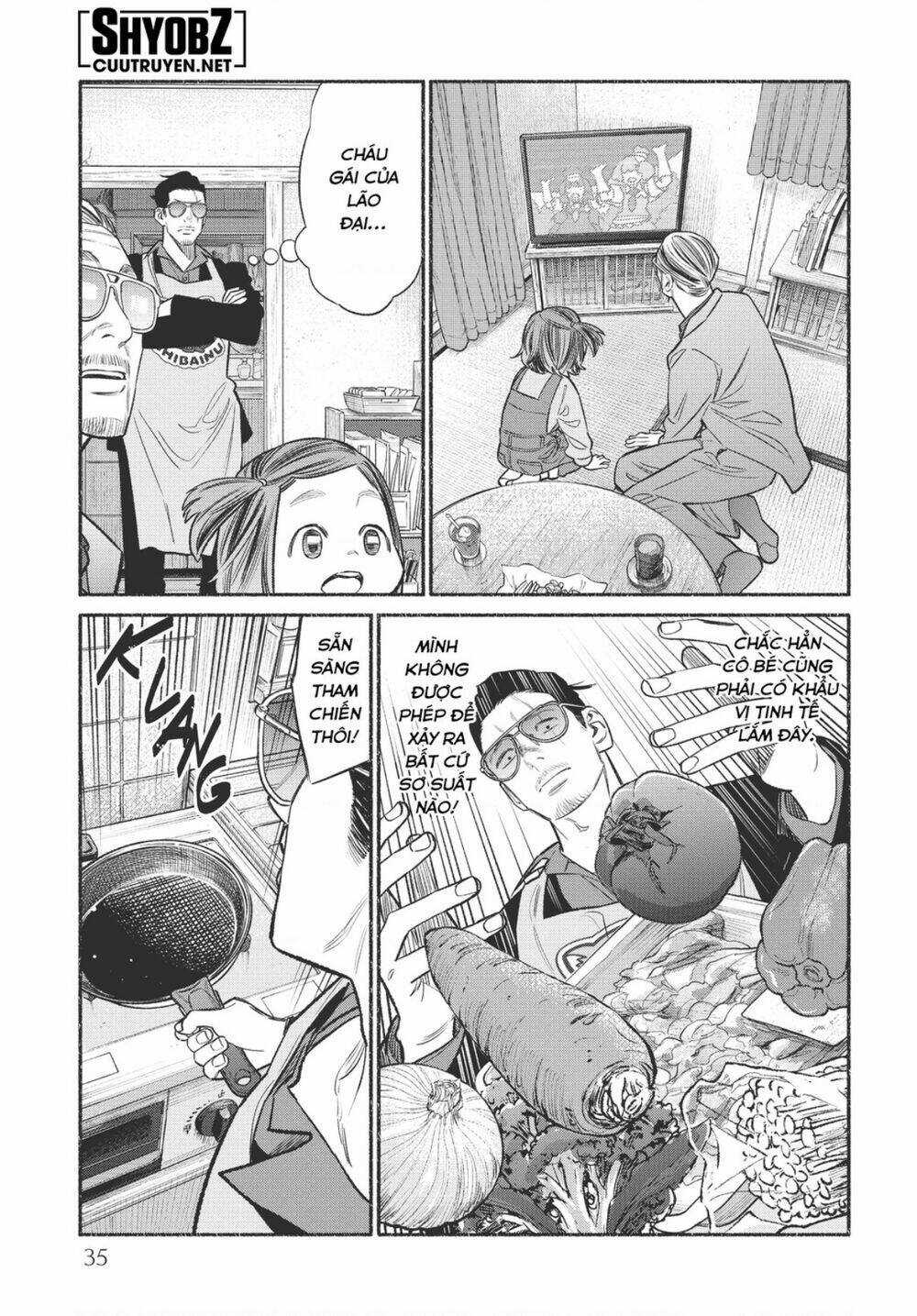 Ông Chồng Yakuza Nội Trợ Chapter 84 trang 3