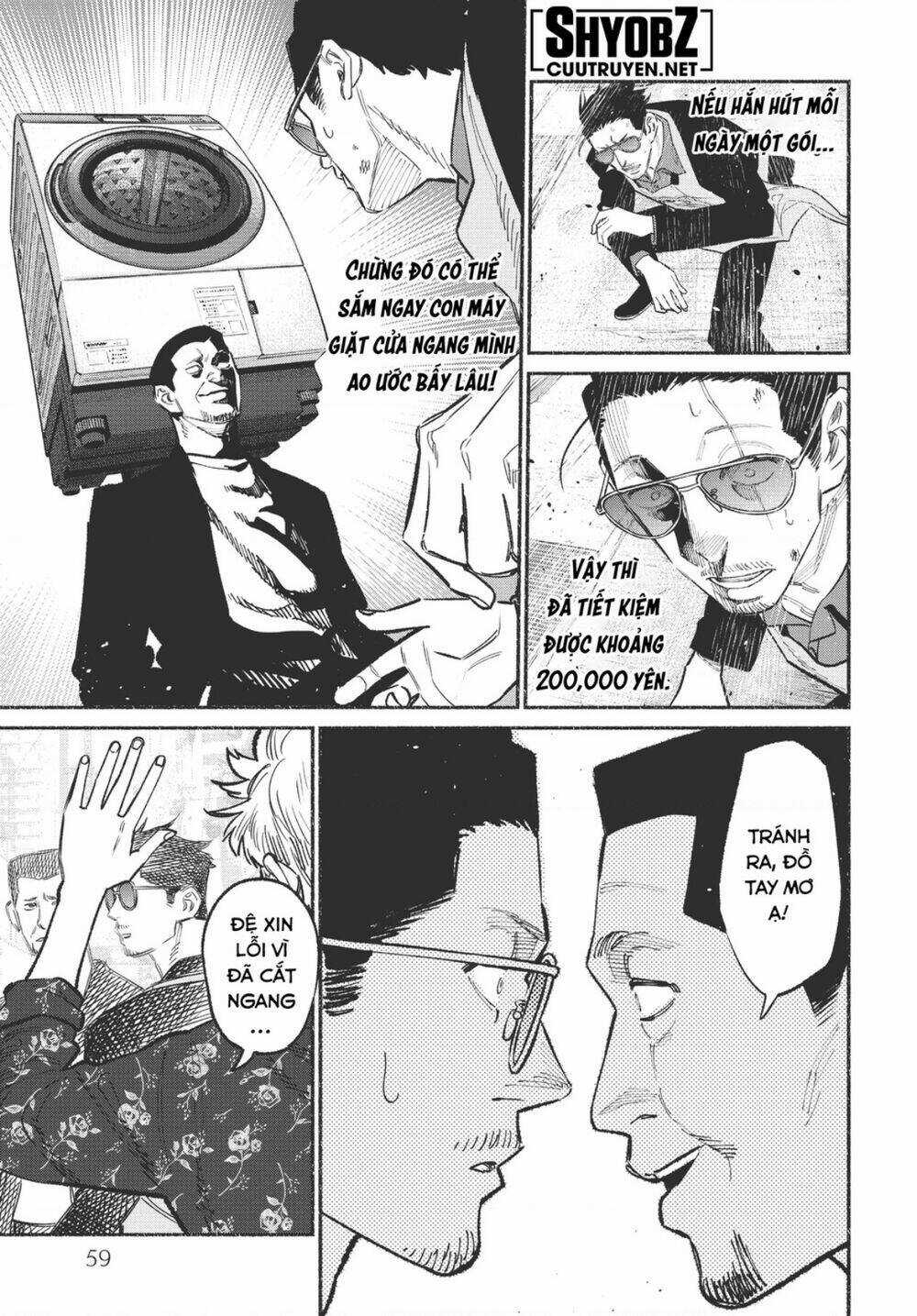 Ông Chồng Yakuza Nội Trợ Chapter 85 trang 13