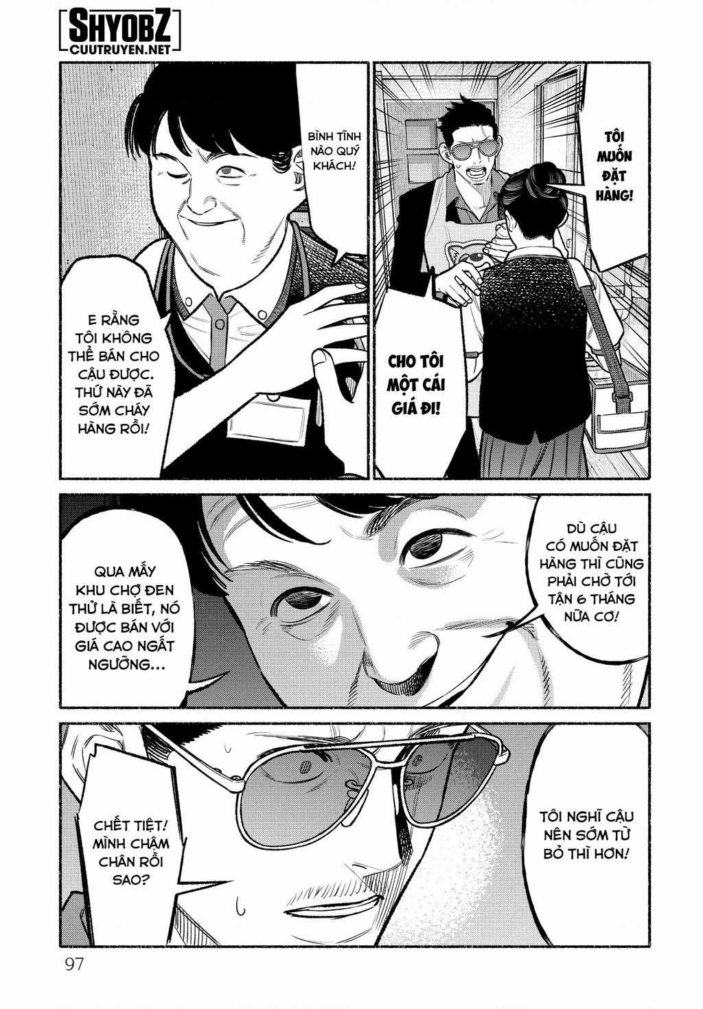 Ông Chồng Yakuza Nội Trợ Chapter 97 trang 4