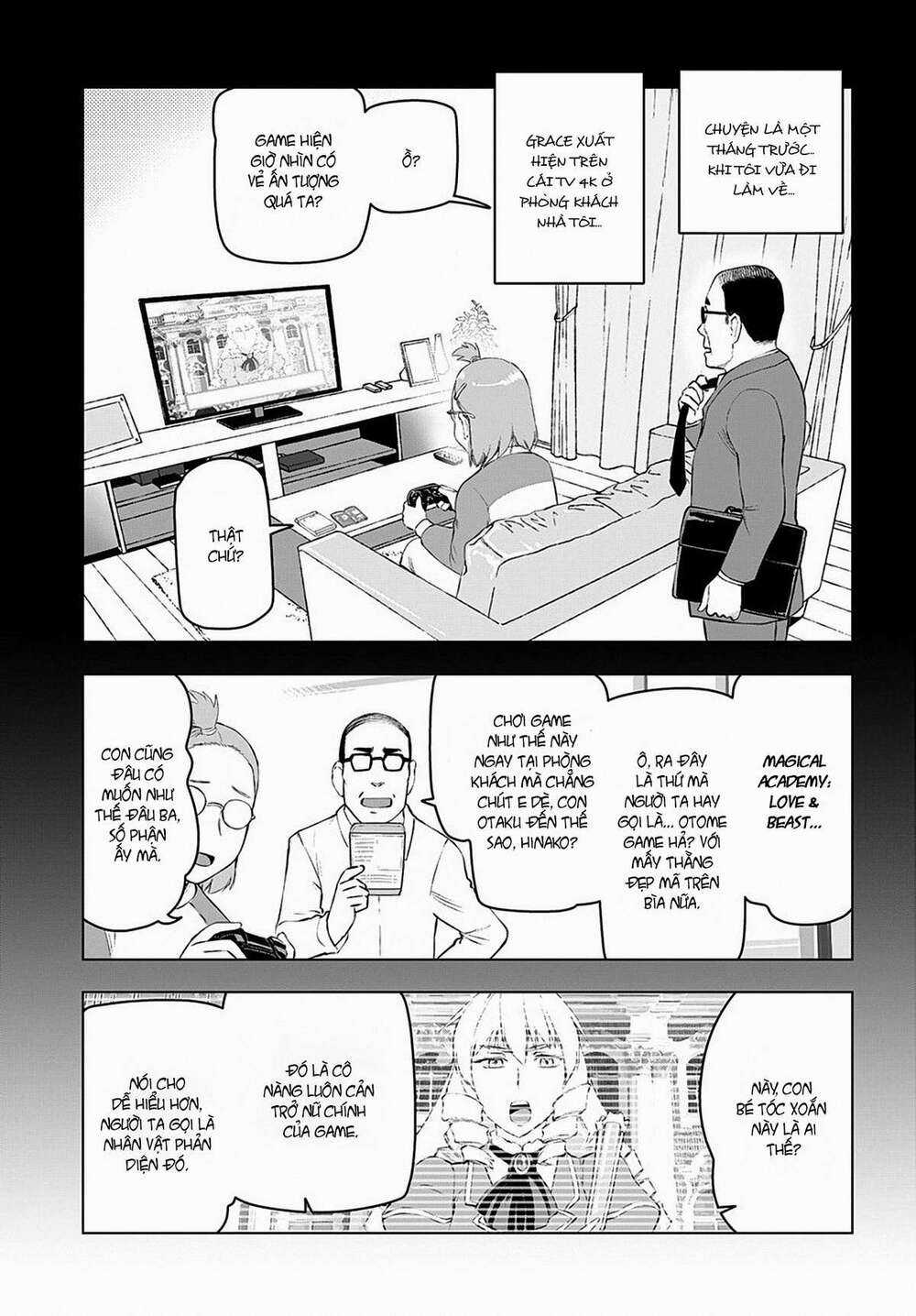 Ông Chú Chuyển Sinh - Akuyaku Reijou Tensei Oji-San Chapter 1 trang 11