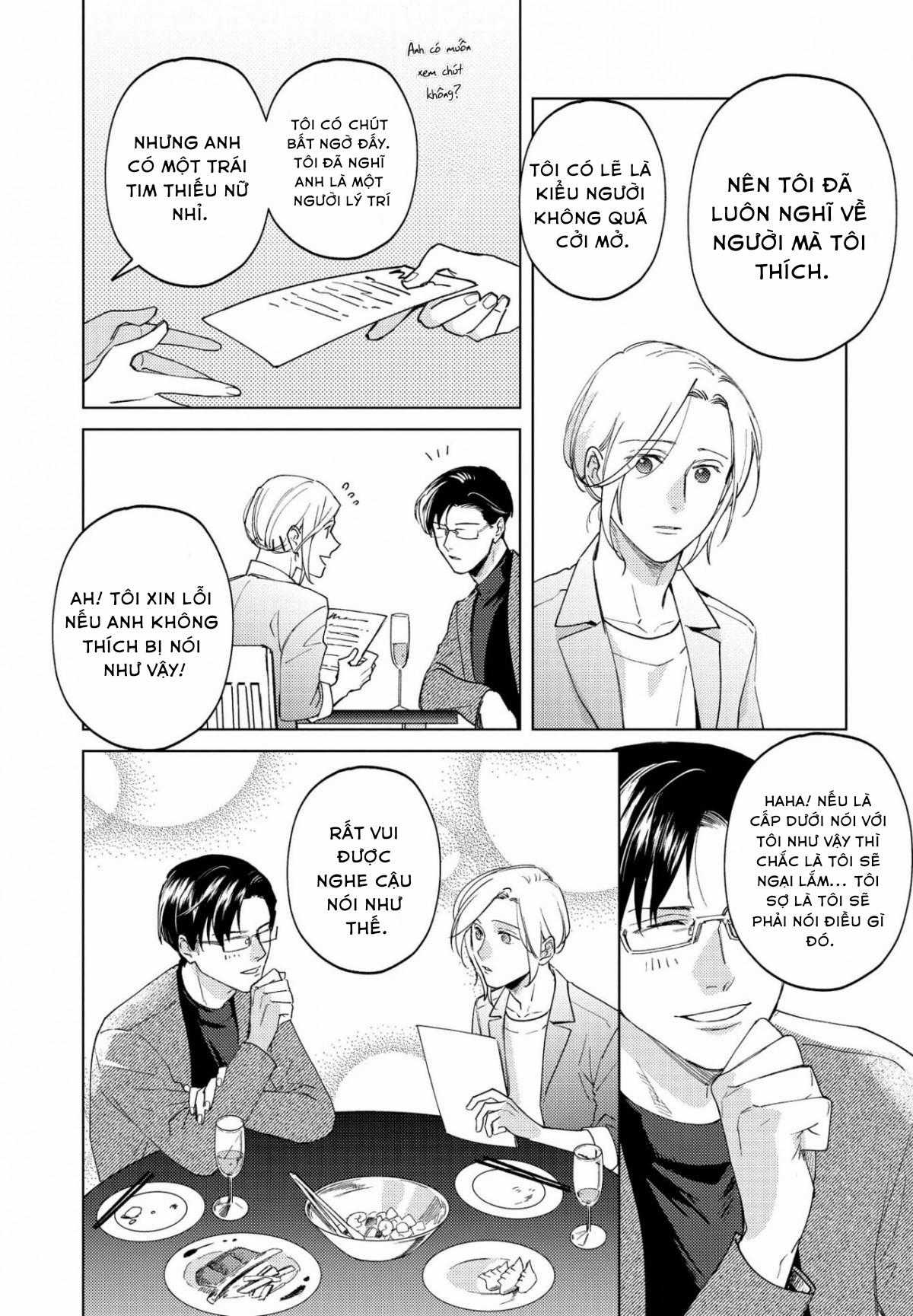 Ong Mật Và Tía Tô Đất Chapter 6 trang 17