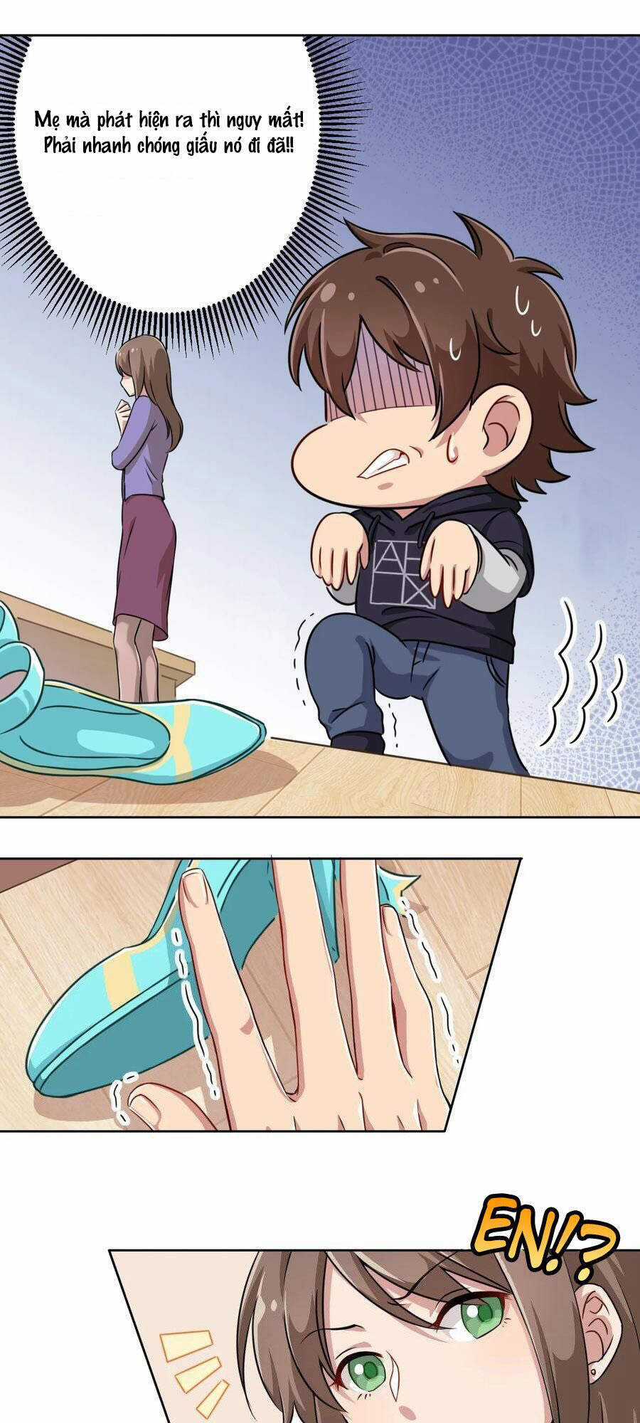 Ông Trời Đã Ban Cho Tôi Siêu Năng Lực Kỳ Lạ Gì Thế Này? Chương 3 trang 9