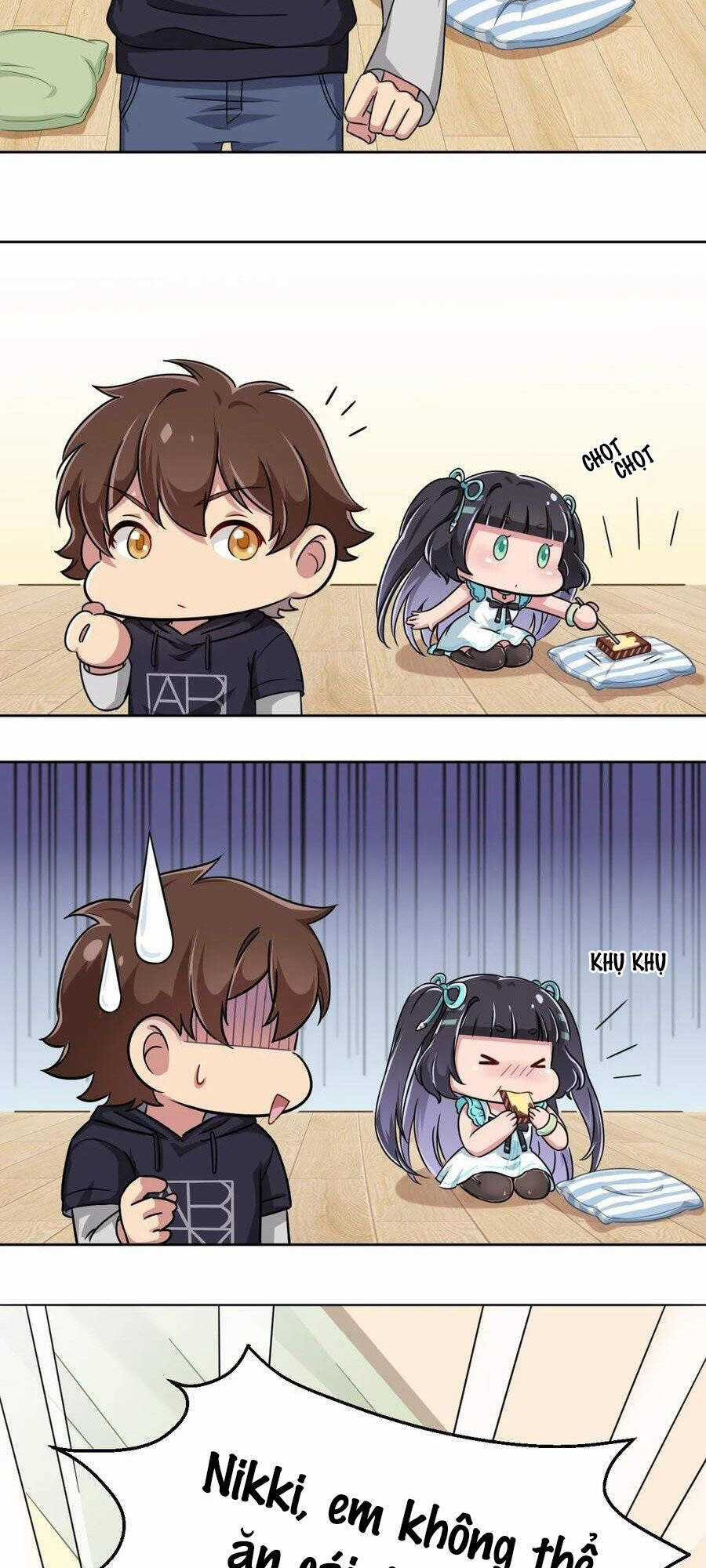 Ông Trời Đã Ban Cho Tôi Siêu Năng Lực Kỳ Lạ Gì Thế Này? Chương 4 trang 3