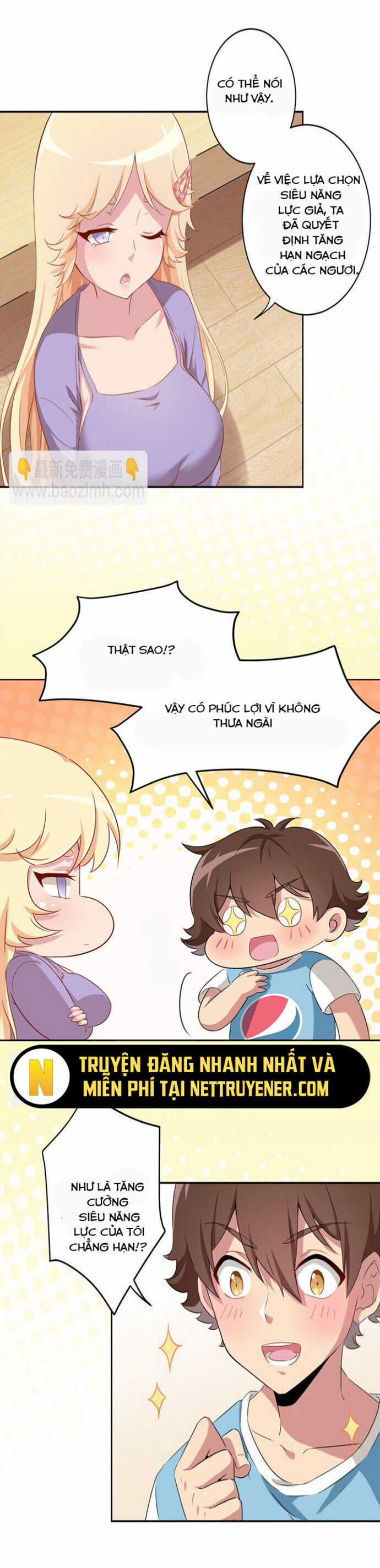 Ông Trời Đã Ban Cho Tôi Siêu Năng Lực Kỳ Lạ Gì Thế Này? Chương 57 trang 3