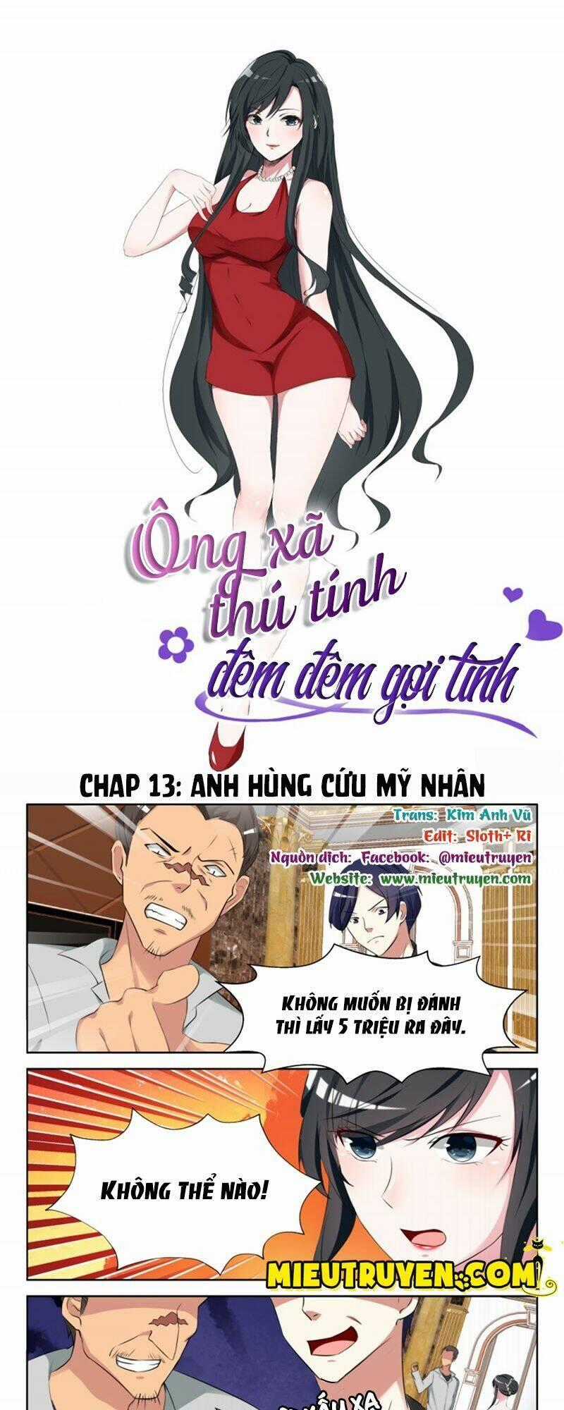 Ông Xã Thú Tính Đêm Đêm Gợi Tình Chapter 13 trang 0