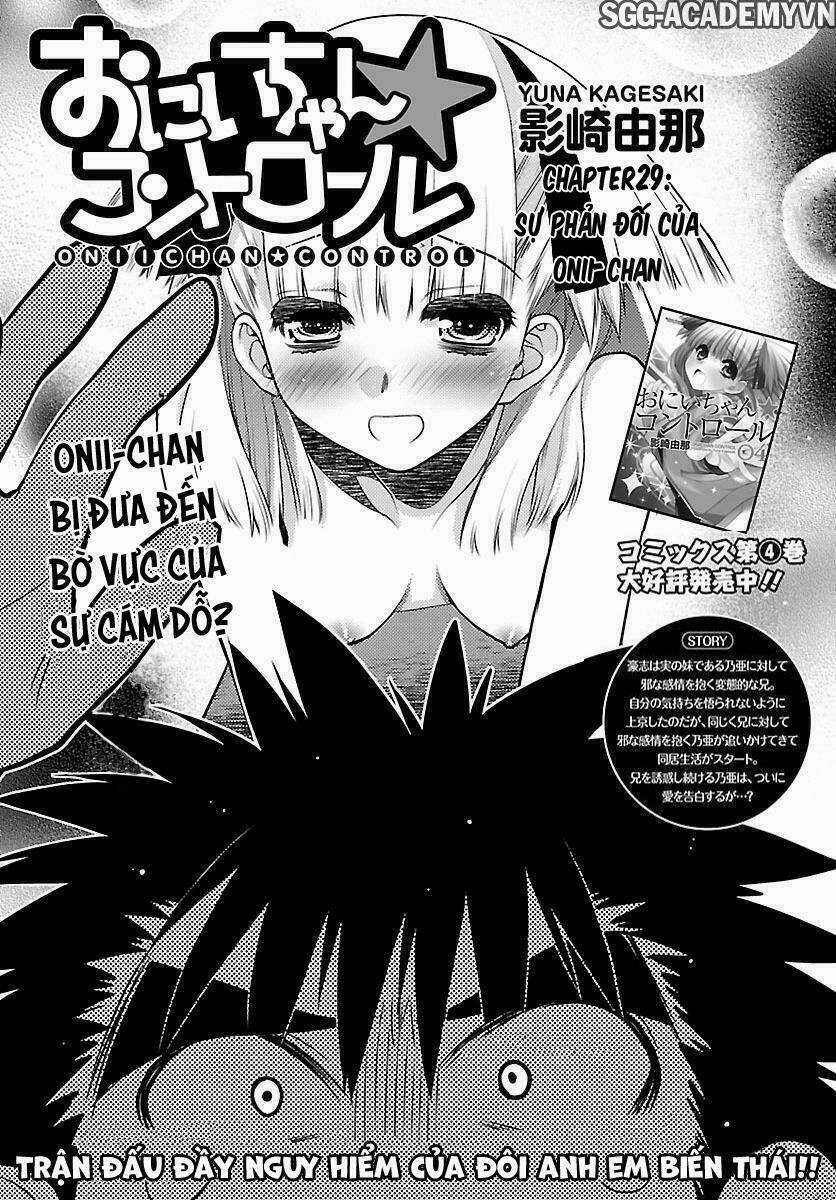 Oniichan Control Chapter 29 trang 2