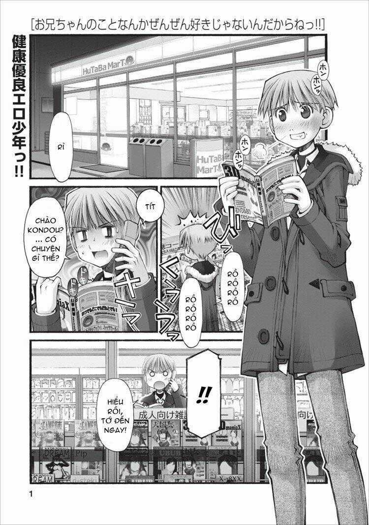 Oniichan No Koto Nanka Zenzen Suki Ja Nai N Da Kara Ne!! Chapter 23 trang 0