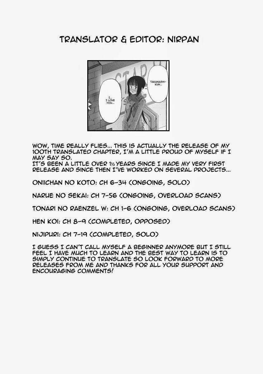 Oniichan No Koto Nanka Zenzen Suki Ja Nai N Da Kara Ne!! Chapter 34 trang 21