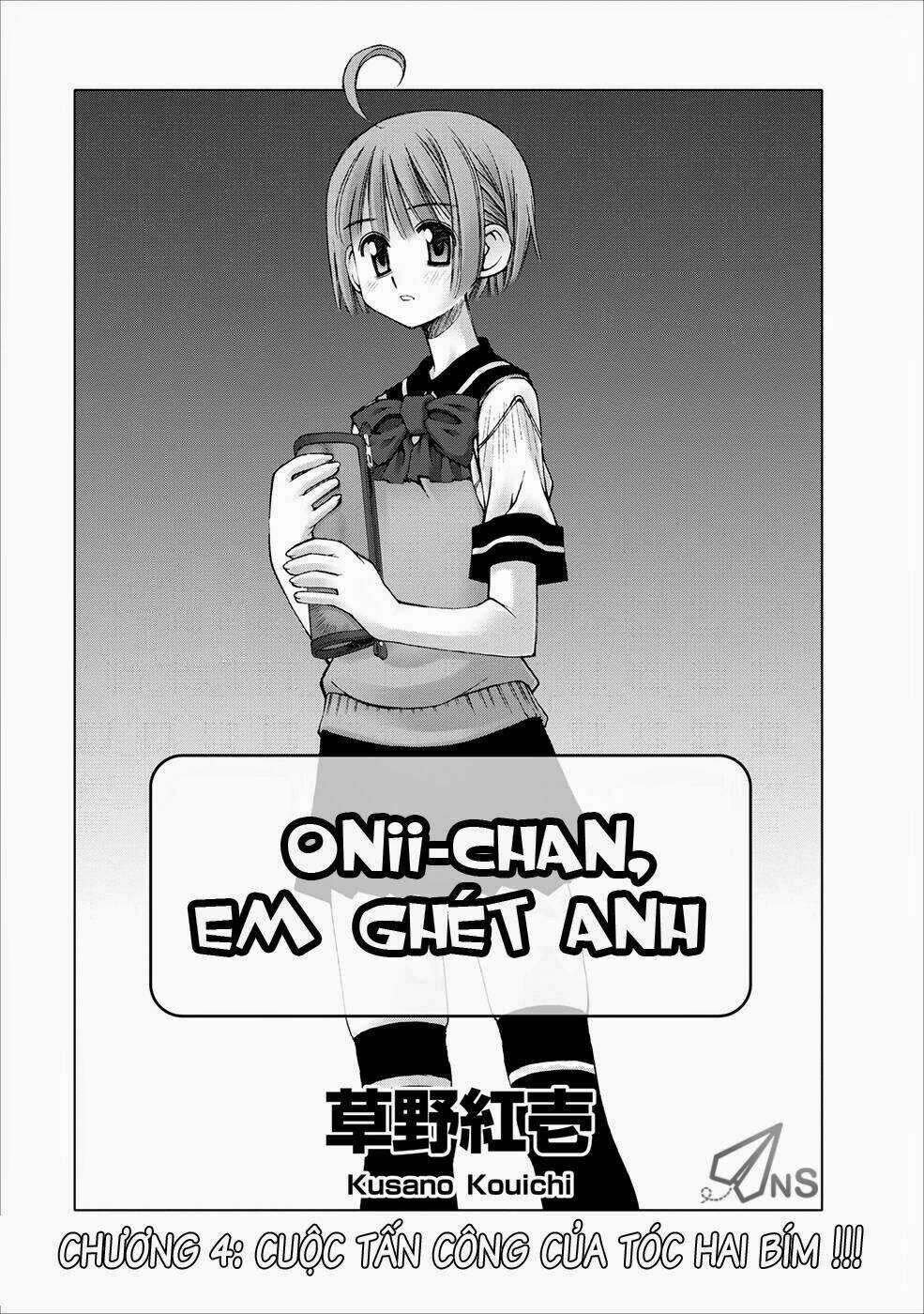 Oniichan No Koto Nanka Zenzen Suki Ja Nai N Da Kara Ne!! Chapter 4 trang 5