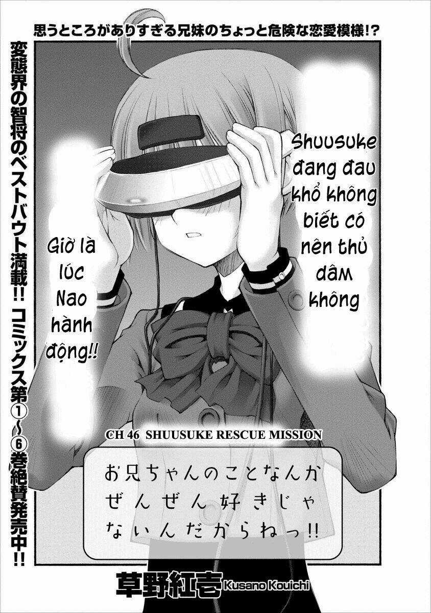 Oniichan No Koto Nanka Zenzen Suki Ja Nai N Da Kara Ne!! Chapter 46 trang 3