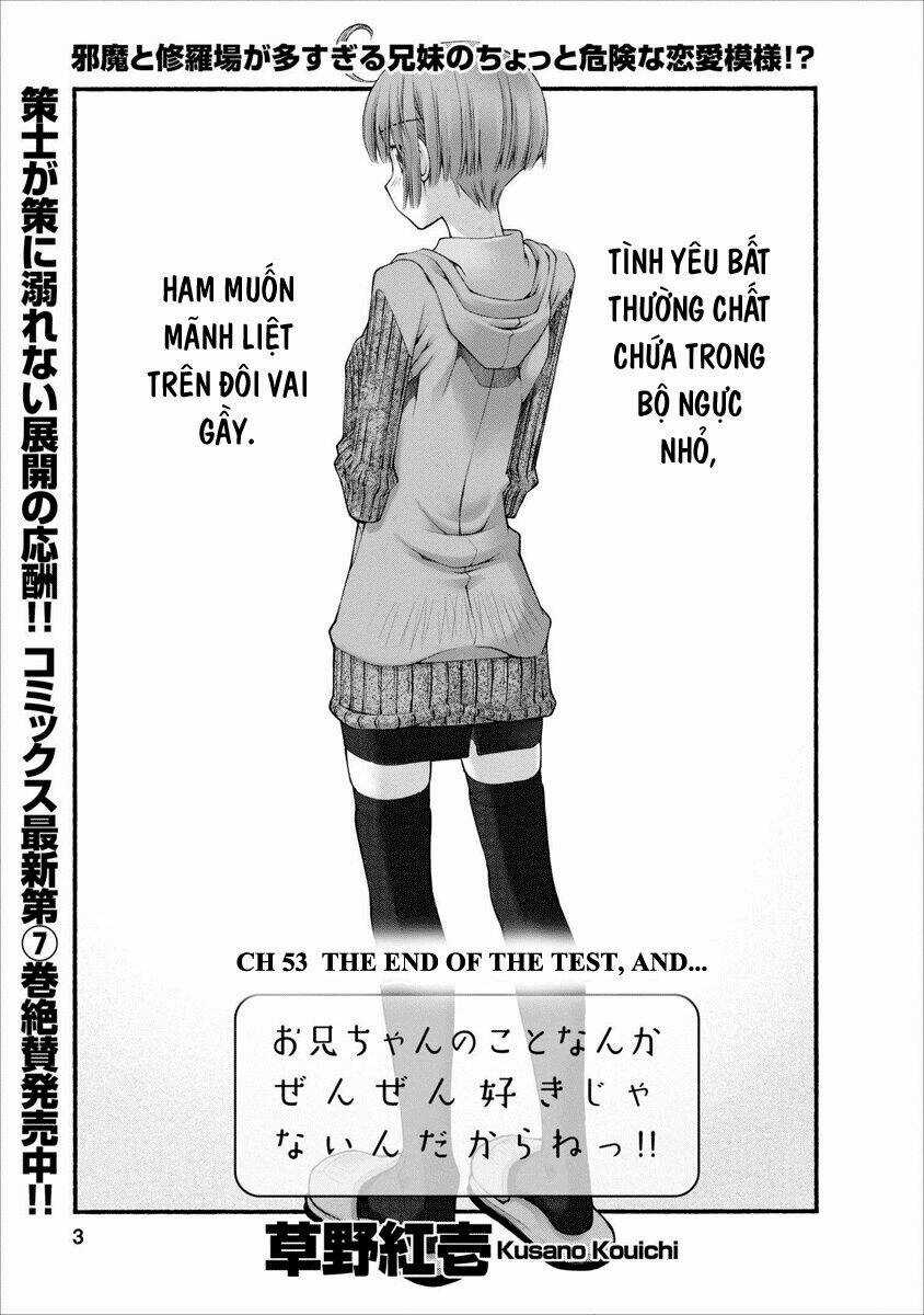 Oniichan No Koto Nanka Zenzen Suki Ja Nai N Da Kara Ne!! Chapter 53 trang 3