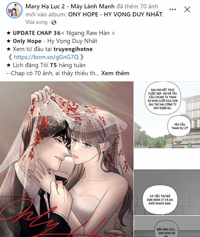 Only Hope – Hy Vọng Duy Nhất Chapter 36.2 trang 23