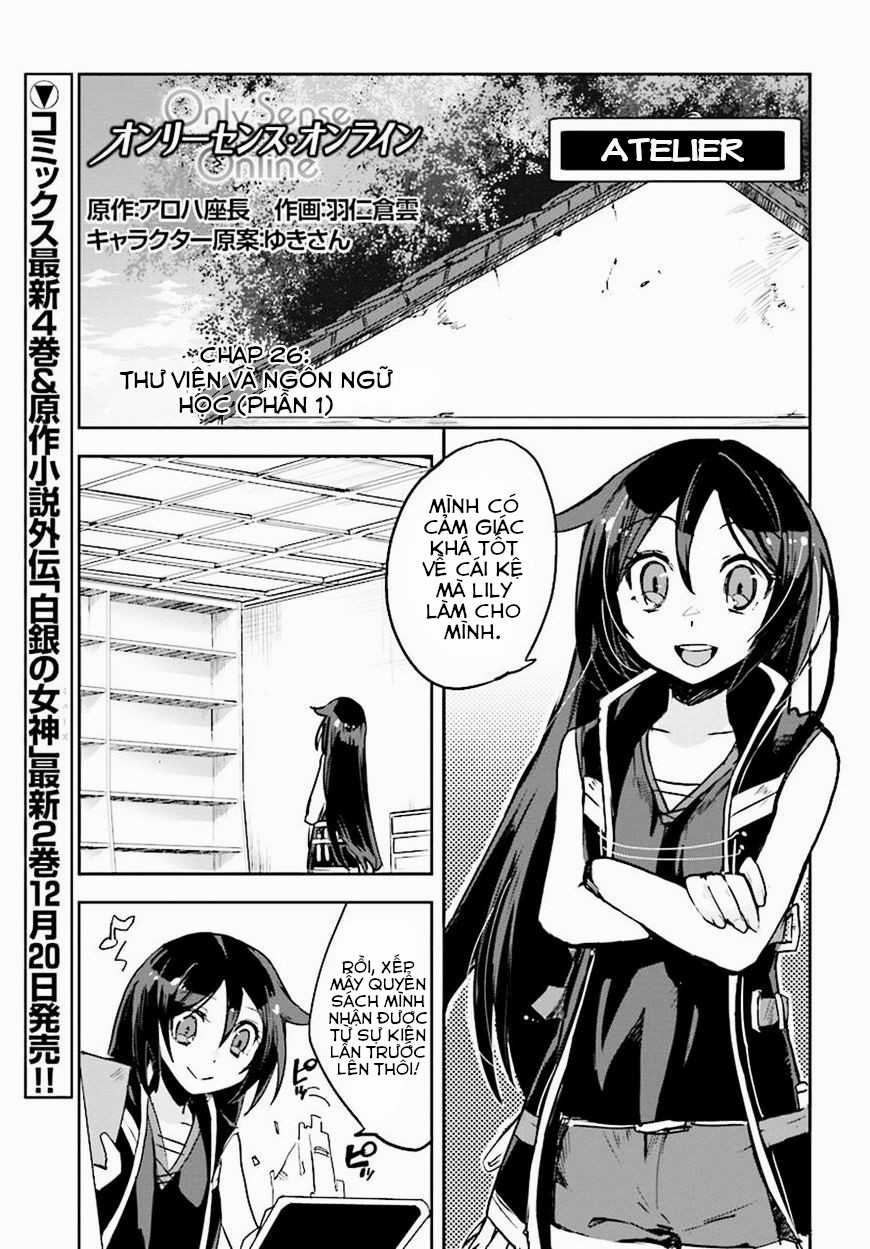 Only Sense Online (OSO) Chapter 25 trang 1