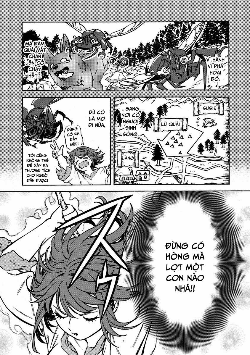 Onna Chara De Isekai Teni Shite Cheatppoi Kedo Zako Chara Na No De Medatazu Heiwa Na Shomin Wo Mezashimasu! Chapter 1 trang 5