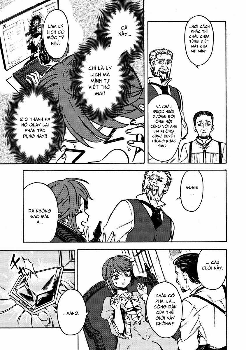 Onna Chara De Isekai Teni Shite Cheatppoi Kedo Zako Chara Na No De Medatazu Heiwa Na Shomin Wo Mezashimasu! Chapter 2.1 trang 9