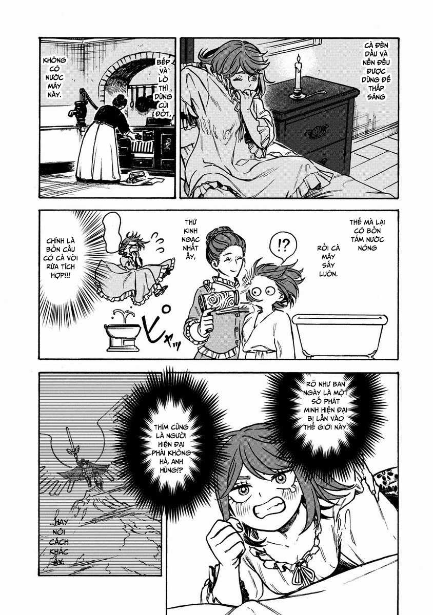 Onna Chara De Isekai Teni Shite Cheatppoi Kedo Zako Chara Na No De Medatazu Heiwa Na Shomin Wo Mezashimasu! Chapter 2.2 trang 12