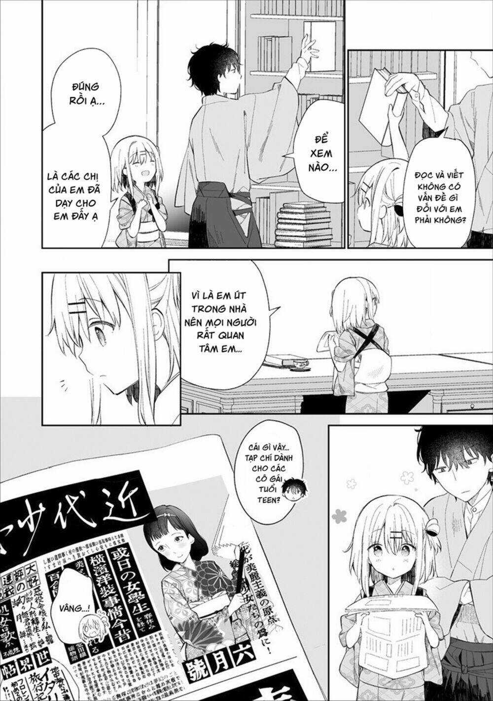 Onna no Kono Mayu Showa Shiki Maid Kankansho Chapter 2.1 trang 8