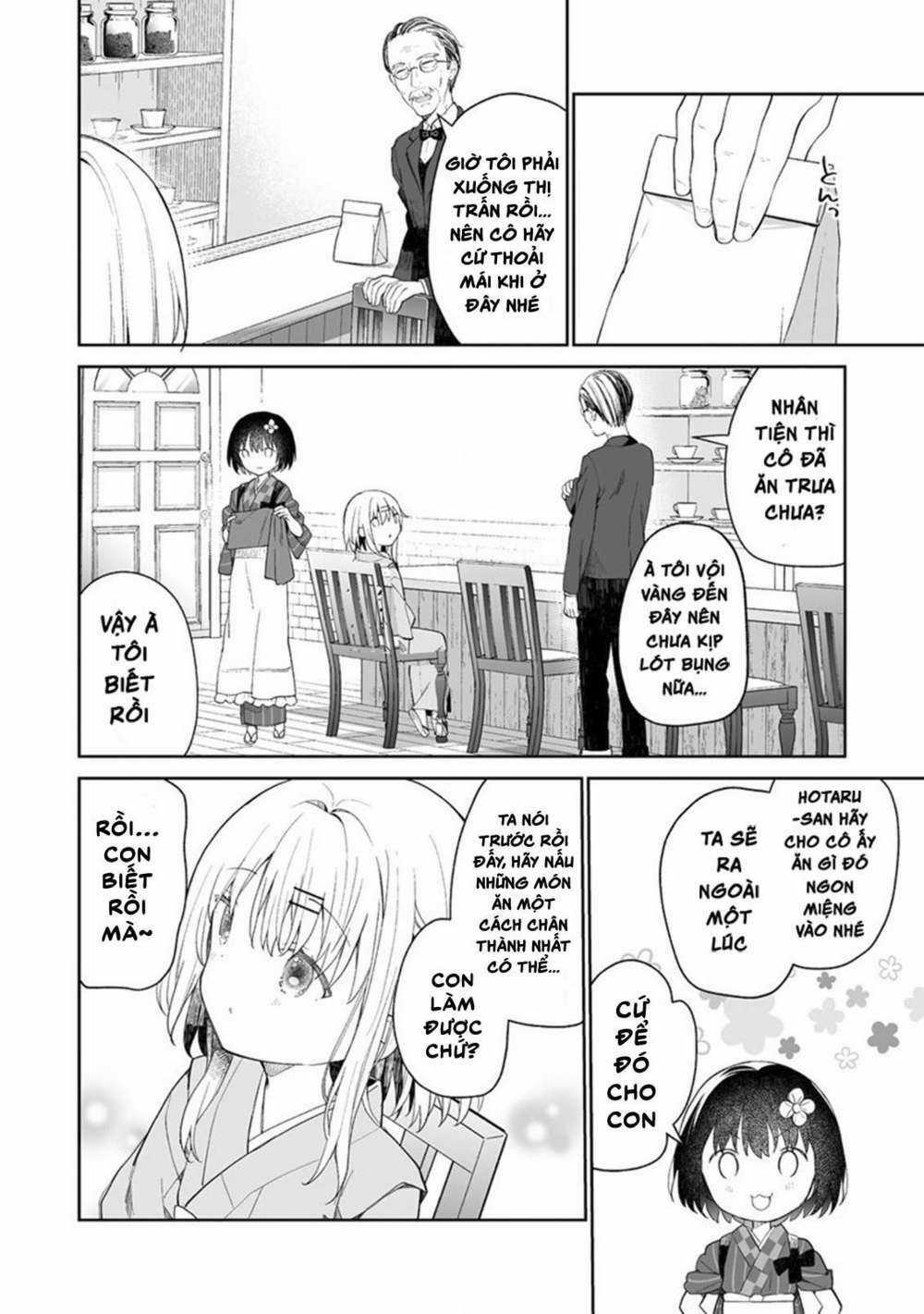 Onna no Kono Mayu Showa Shiki Maid Kankansho Chapter 4.1 trang 10