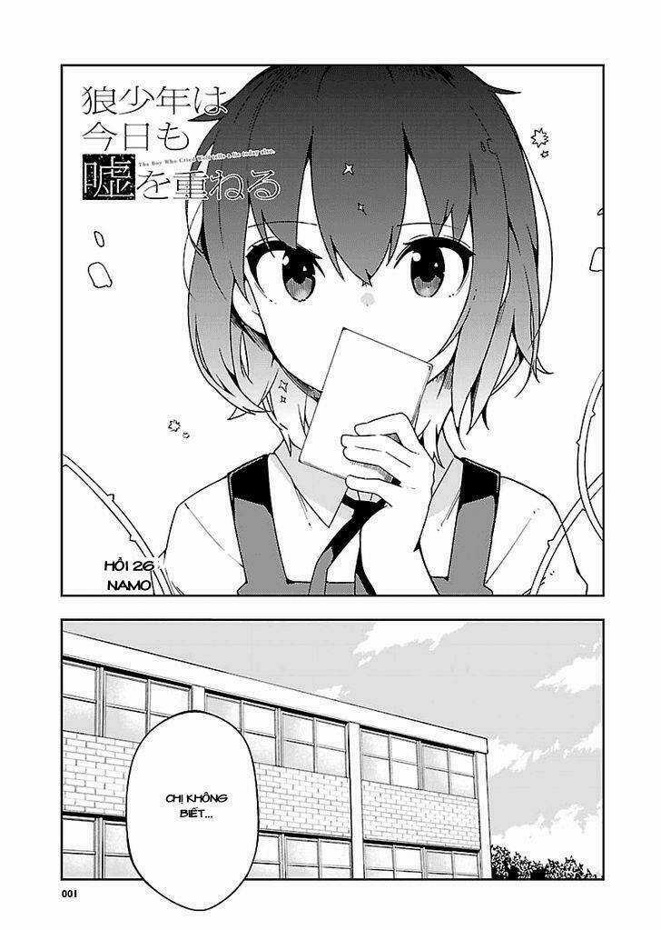 Ookami Shounen wa Kyou mo Uso o Kasaneru Chapter 26 trang 2