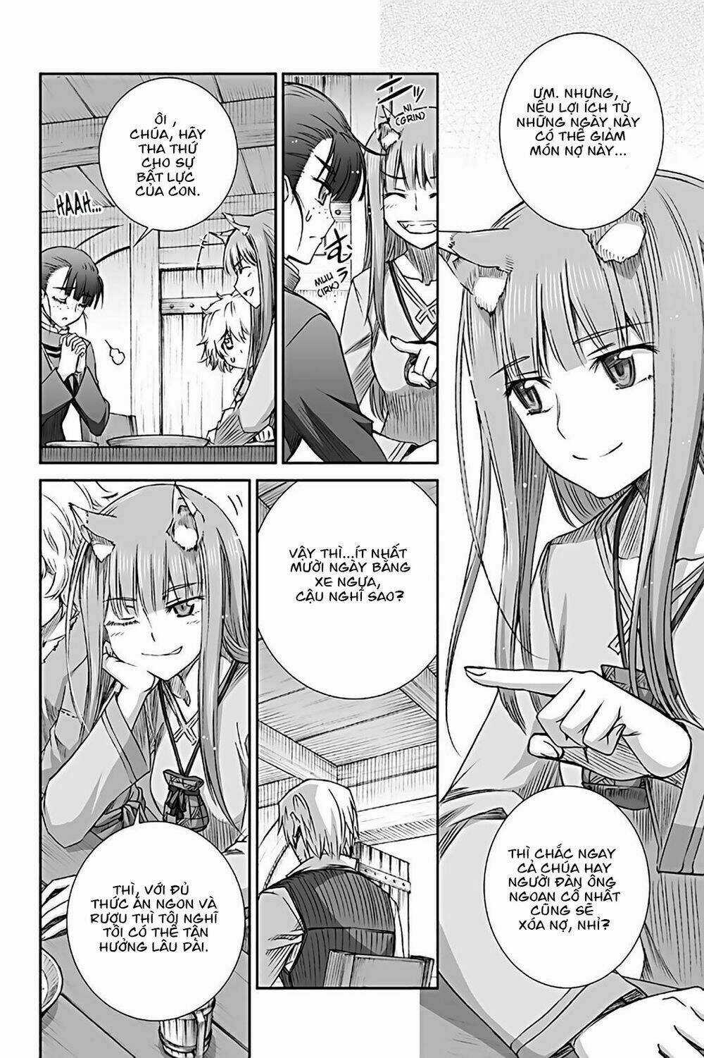Ookami To Koushinryou Chapter 70 trang 10