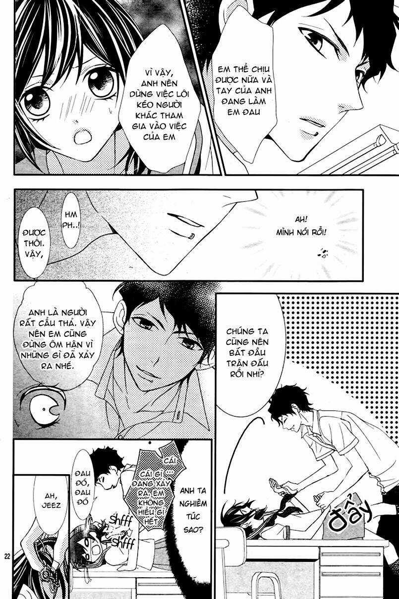 Ookamidomo no Shitsukekata Chapter 2 trang 21