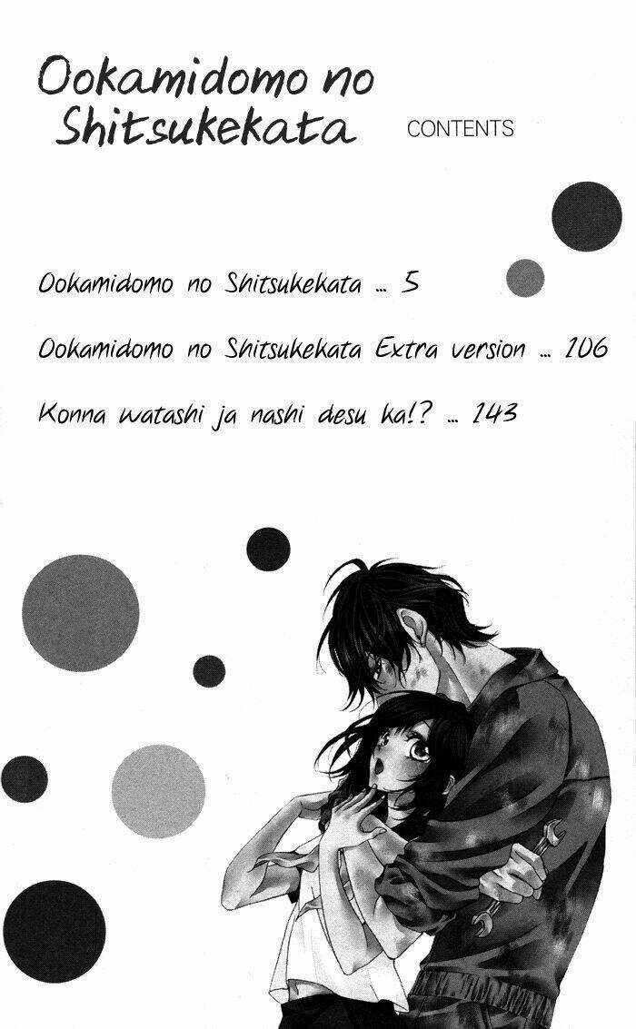 Ookamidomo no Shitsukekata Chapter 3 trang 8