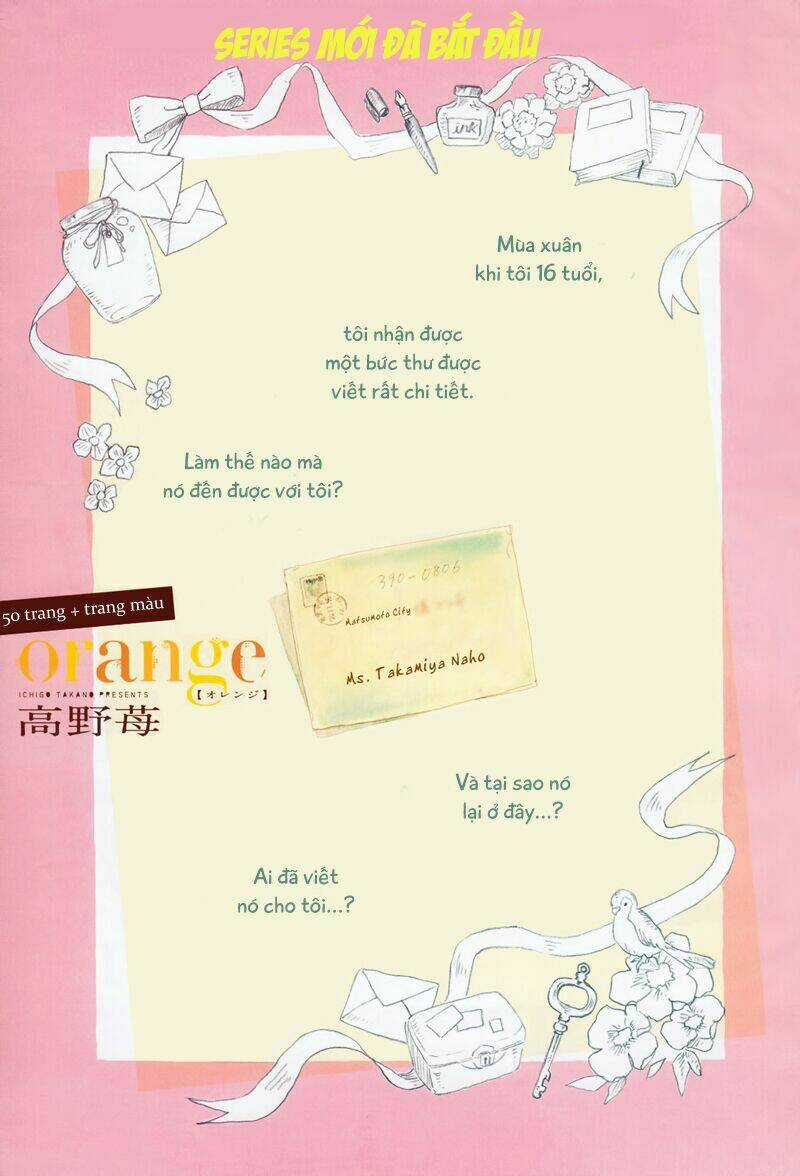 Orange Chapter 1 trang 3