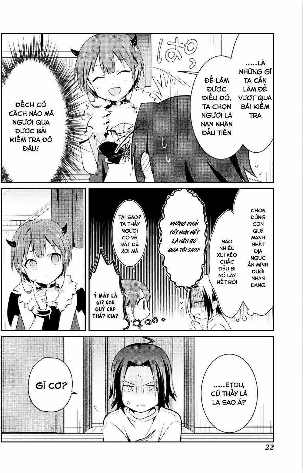Ore Maou, Maou Dakedo Baretenai Yo Ne? Chapter 1 trang 19