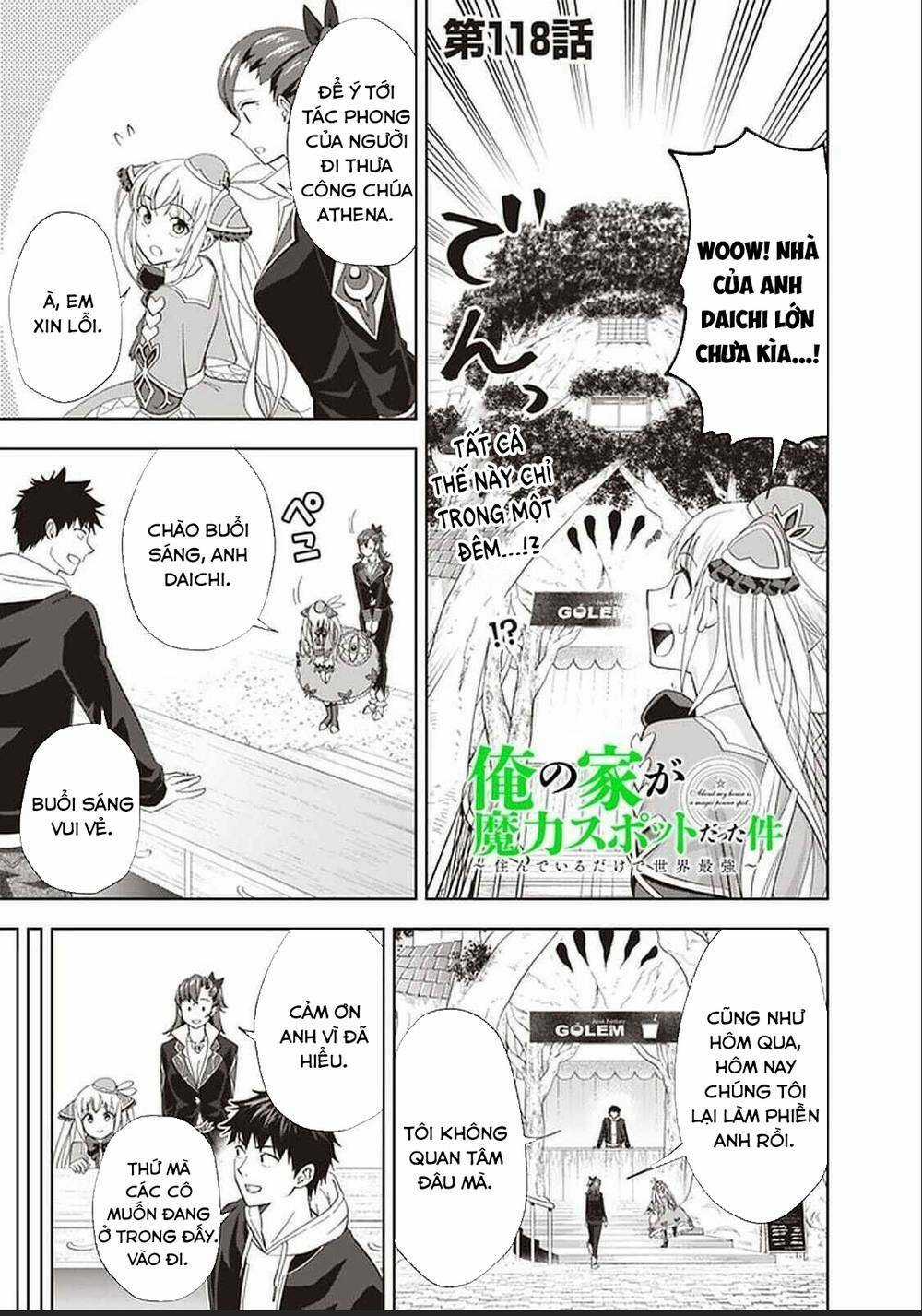 Ore No Ie Ga Maryoku Spot Datta Ken: Sundeiru Dake De Sekai Saikyou Chapter 118 trang 1