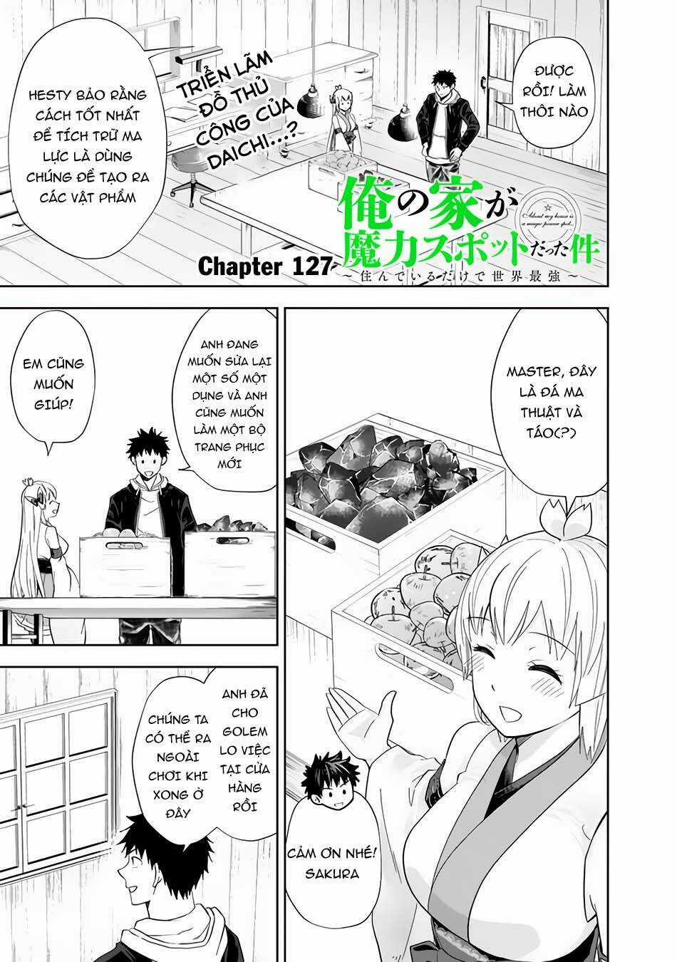 Ore No Ie Ga Maryoku Spot Datta Ken: Sundeiru Dake De Sekai Saikyou Chapter 127 trang 1