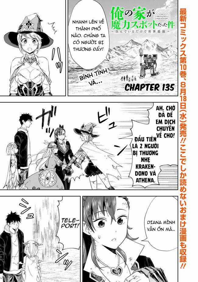 Ore No Ie Ga Maryoku Spot Datta Ken: Sundeiru Dake De Sekai Saikyou Chapter 135 trang 1