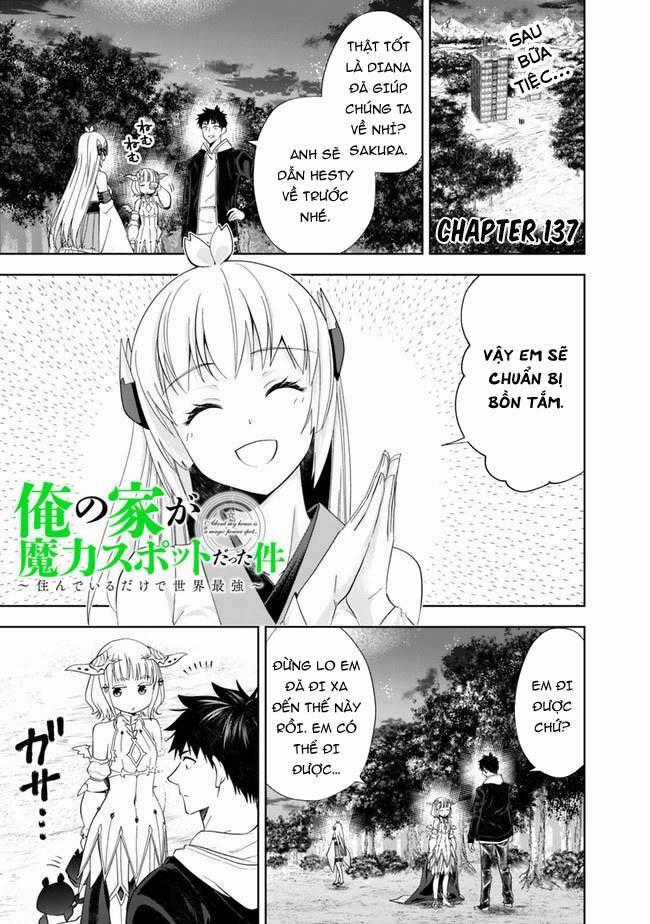 Ore No Ie Ga Maryoku Spot Datta Ken: Sundeiru Dake De Sekai Saikyou Chapter 137 trang 1