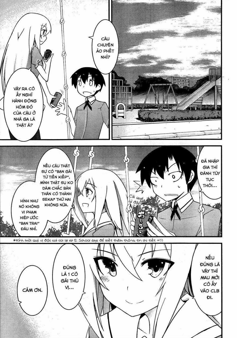 Ore No Kanojo To Osananajimi Ga Shuraba Sugiru Chapter 15 trang 8