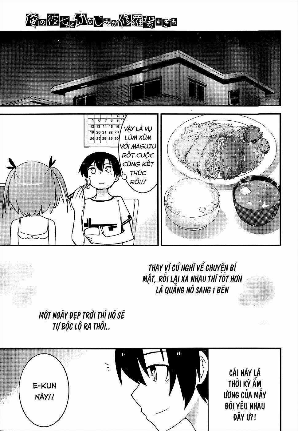 Ore No Kanojo To Osananajimi Ga Shuraba Sugiru Chapter 16 trang 35