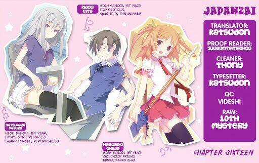 Ore No Kanojo To Osananajimi Ga Shuraba Sugiru Chapter 17 trang 4