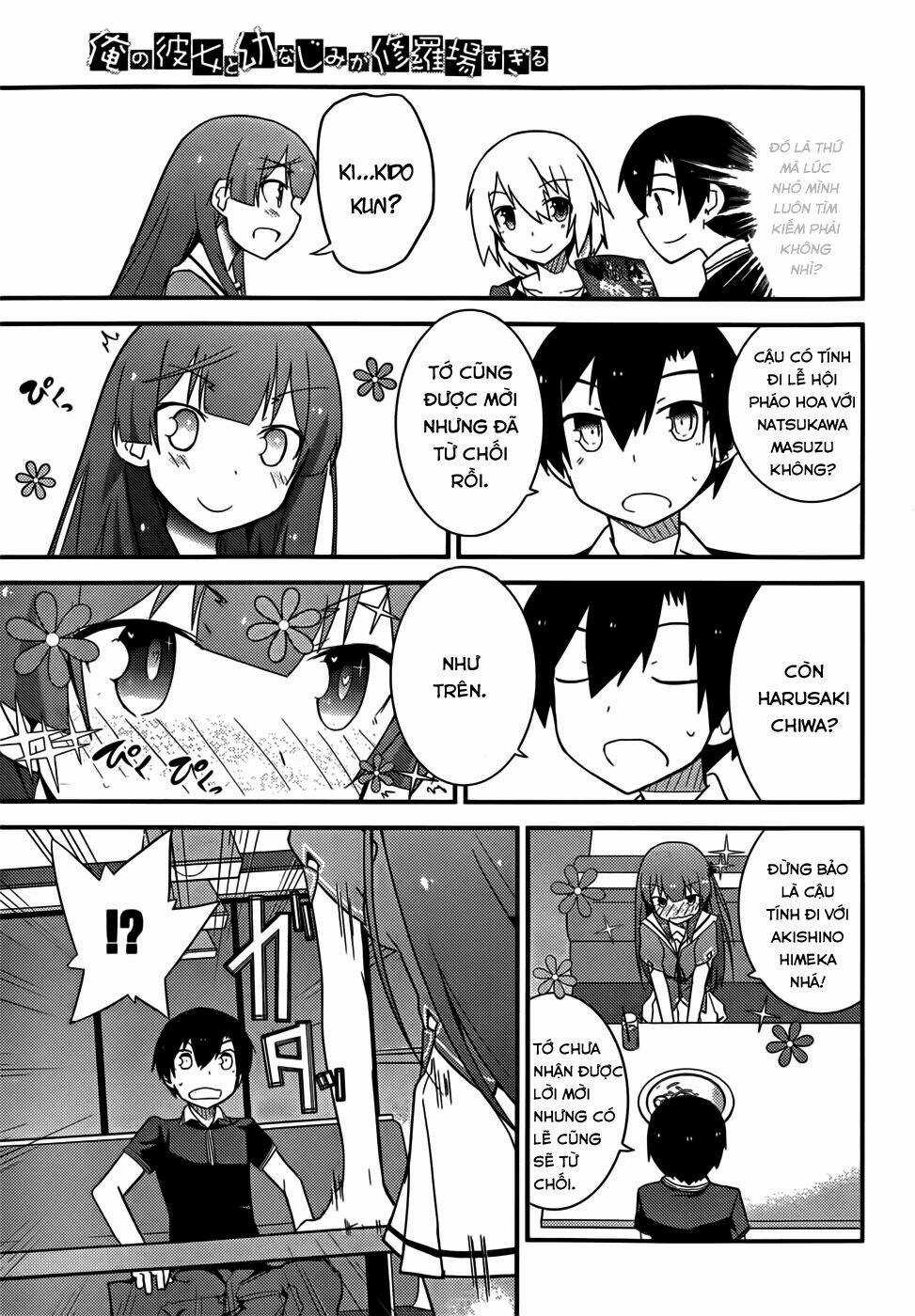 Ore No Kanojo To Osananajimi Ga Shuraba Sugiru Chapter 25 trang 22