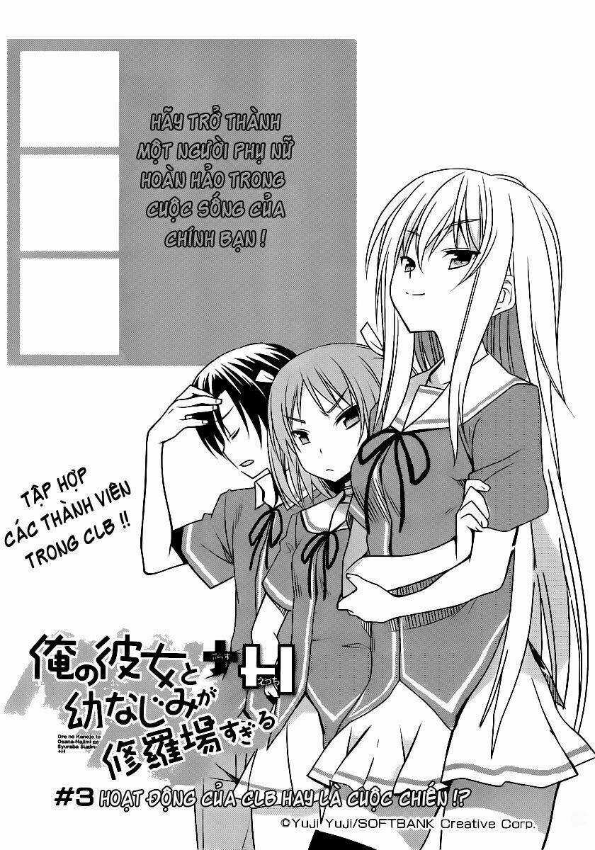 Ore No Kanojo To Osananajimi Ga Shuraba Sugiru Chapter 3 trang 2