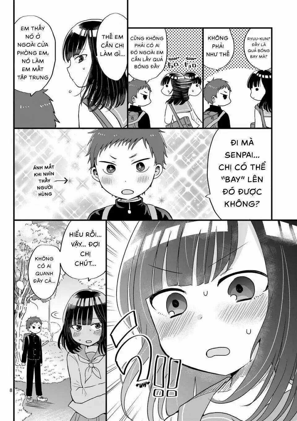 Oredake Ni Kamatte Maka-Senpai Chapter 1 trang 8