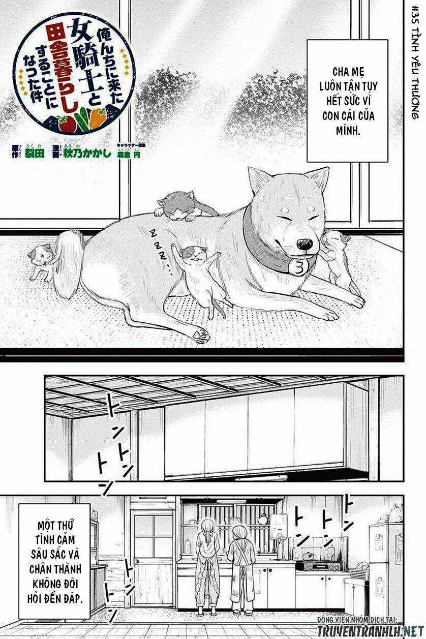 Orenchi ni Kita Onna Kishi to: Inakagurashi suru Koto ni Natta Ken? Chapter 35 trang 3