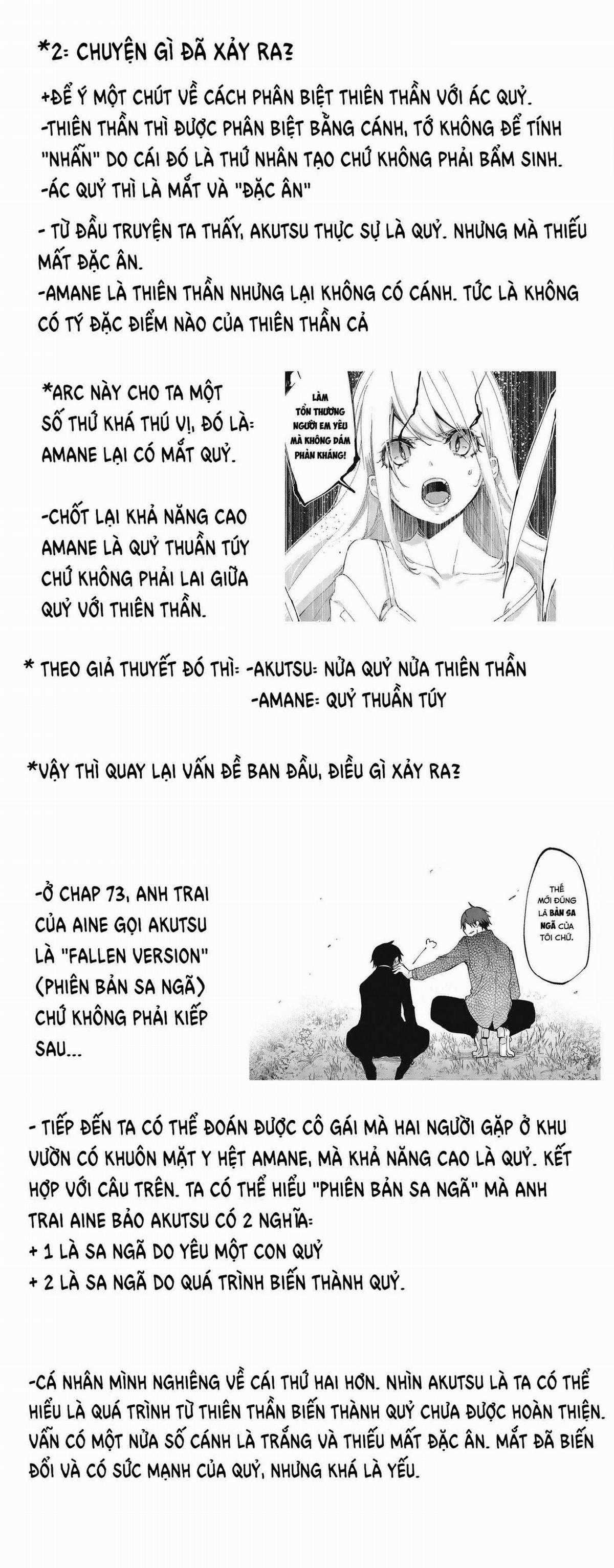 Oroka na Tenshi wa Akuma to Odoru Chapter 74 trang 43