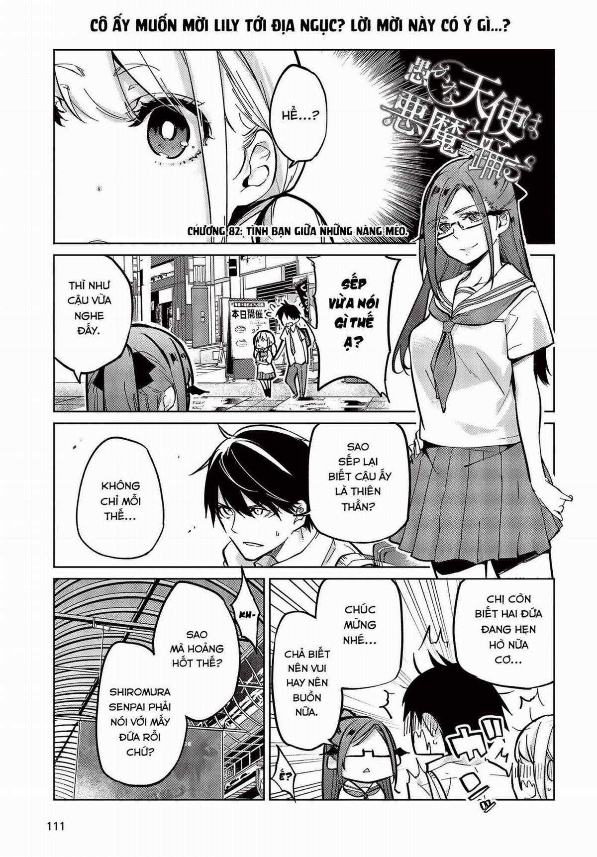 Oroka na Tenshi wa Akuma to Odoru Chapter 82 trang 2