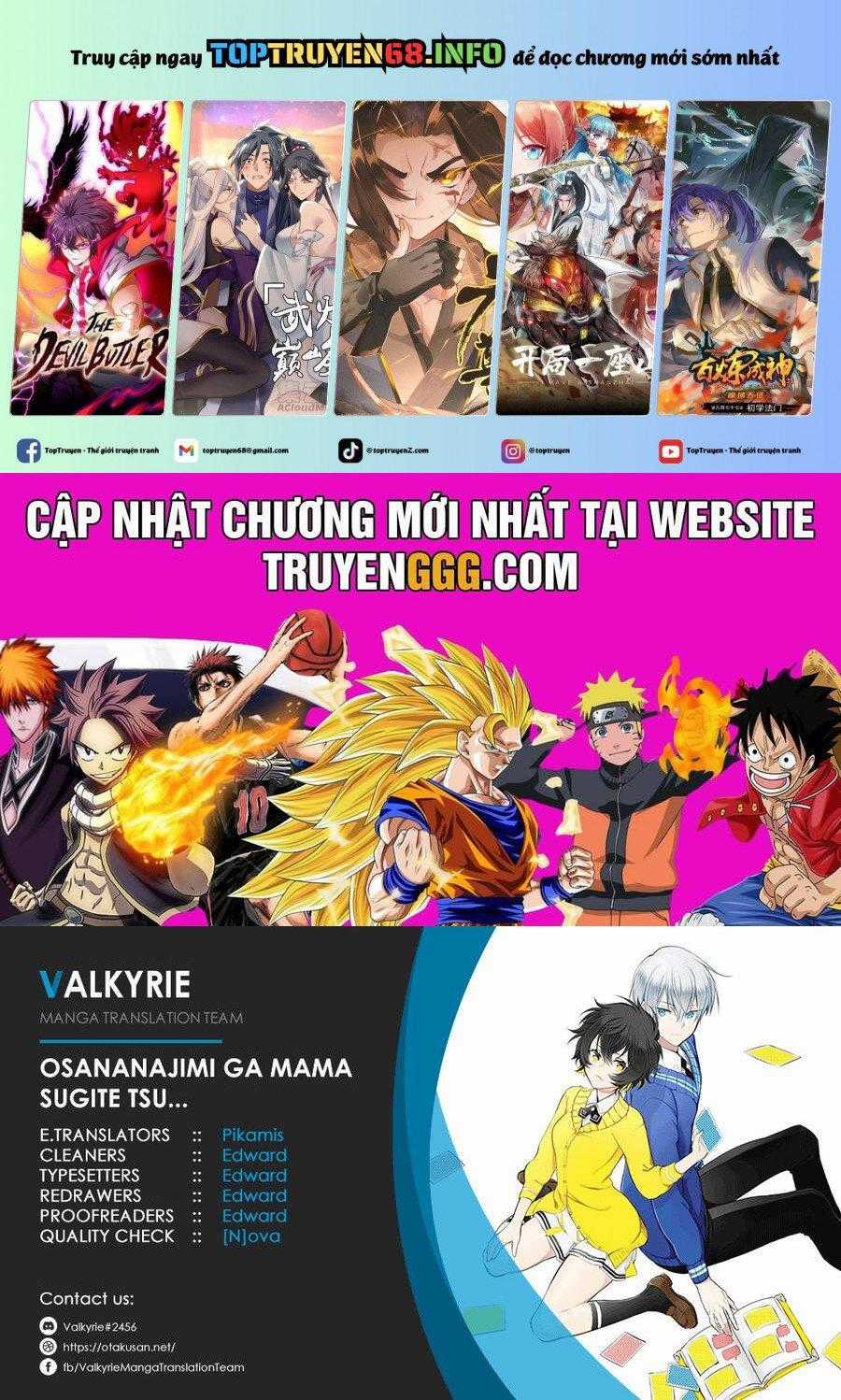 Osananajimi Ga Mamasugite Tsurai Chapter 8 trang 0