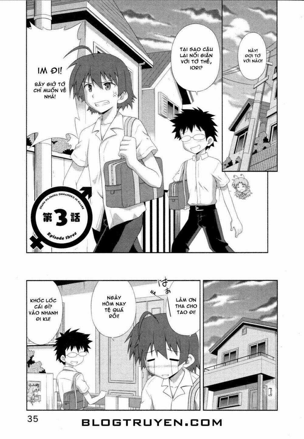 Osananajimi Wa Onnanoko Ni Naare Chapter 3 trang 2