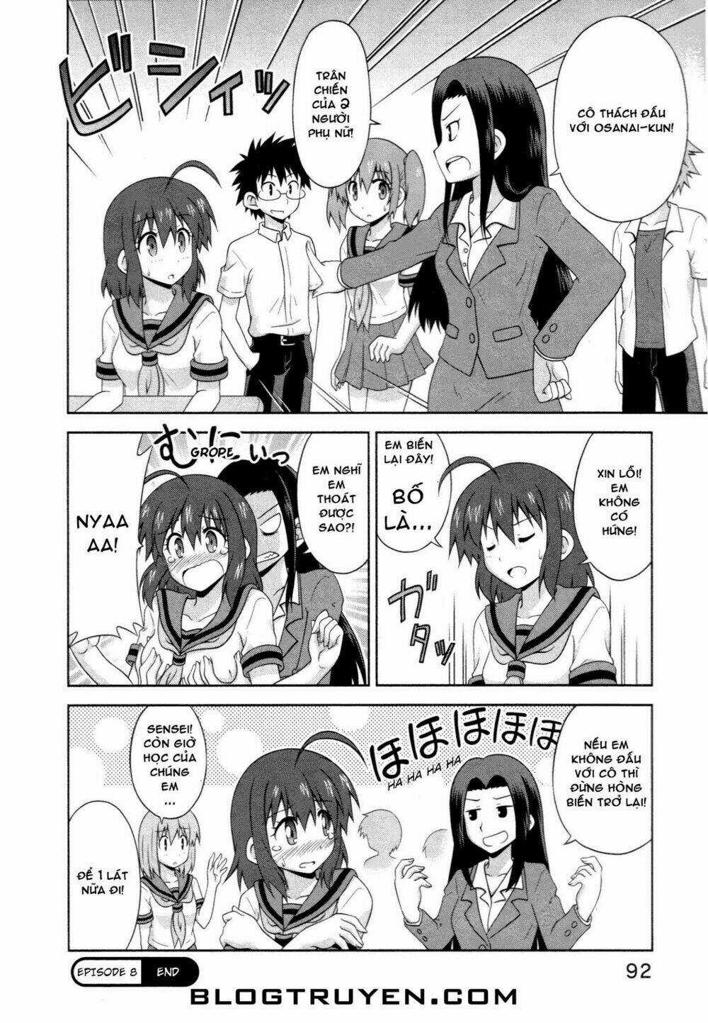 Osananajimi Wa Onnanoko Ni Naare Chapter 8 trang 9