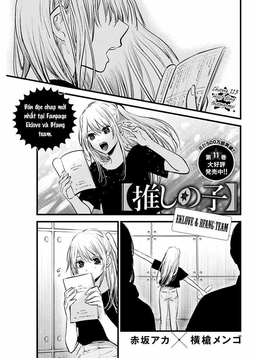 Oshi no Ko Chapter 113 trang 1