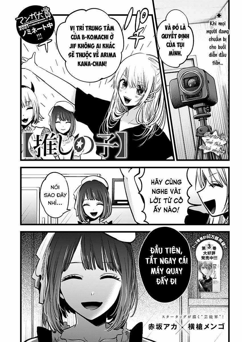 Oshi no Ko Chapter 35 trang 1